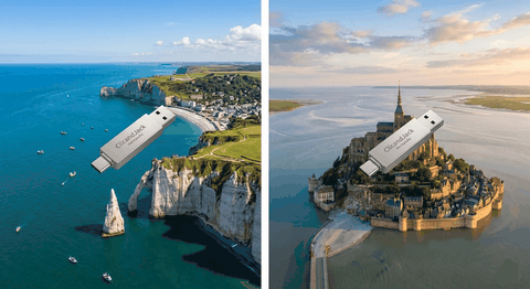 Clef 2-en-1 de 128 Gigas