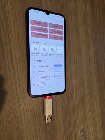 Clef 2-en-1 de 128 Gigas Clef 2-en-1 de 128 Gigas